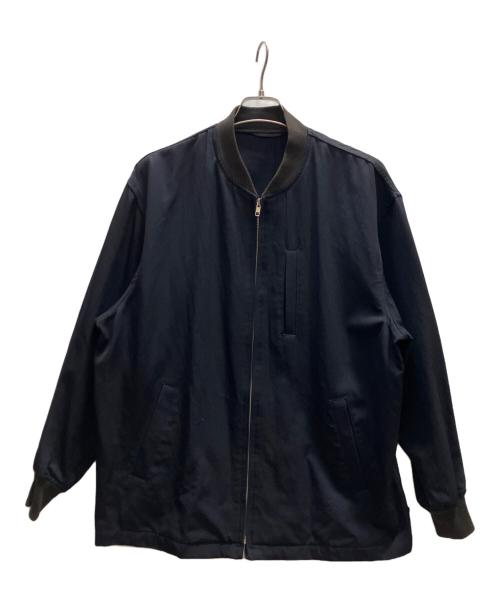 COMME des GARCONS HOMME（コムデギャルソン オム）COMME des GARCONS HOMME (コムデギャルソン オム) ウールギャバジップジャケット　90's ネイビー サイズ:Мの古着・服飾アイテム