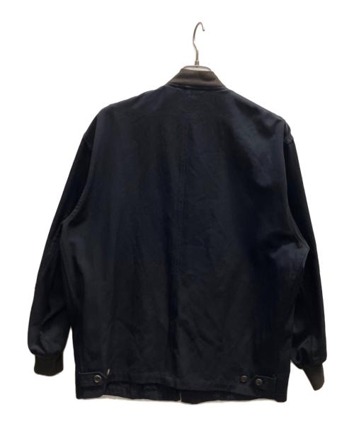 COMME des GARCONS HOMME（コムデギャルソン オム）COMME des GARCONS HOMME (コムデギャルソン オム) ウールギャバジップジャケット　90's ネイビー サイズ:Мの古着・服飾アイテム