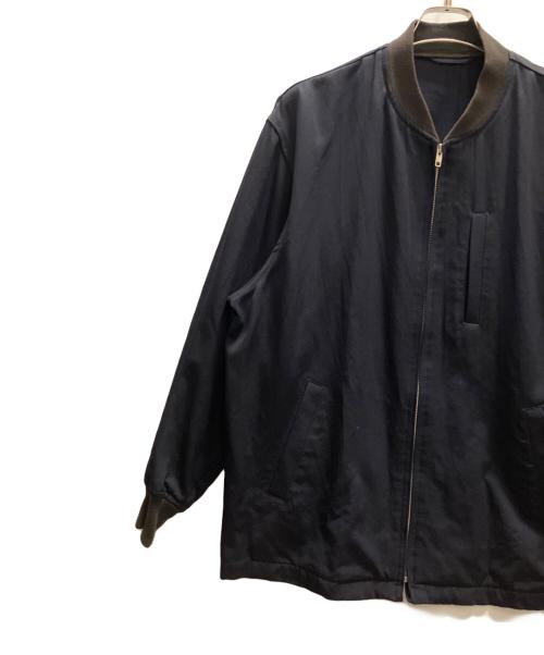 COMME des GARCONS HOMME（コムデギャルソン オム）COMME des GARCONS HOMME (コムデギャルソン オム) ウールギャバジップジャケット　90's ネイビー サイズ:Мの古着・服飾アイテム