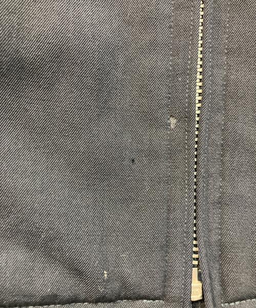 COMME des GARCONS HOMME（コムデギャルソン オム）COMME des GARCONS HOMME (コムデギャルソン オム) ウールギャバジップジャケット　90's ネイビー サイズ:Мの古着・服飾アイテム