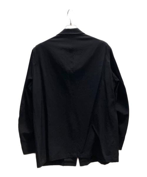 Y's for men（ワイズフォーメン）Y's for men (ワイズフォーメン) ウールギャバジップカバーオール　茶タグ ブラック サイズ:Ｌの古着・服飾アイテム