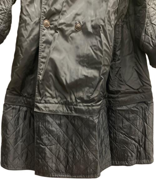 Yohji Yamamoto pour homme（ヨウジヤマモト プールオム）Yohji Yamamoto pour homme (ヨウジヤマモト プールオム) 袖切替キルティングコート ブラック サイズ:Мの古着・服飾アイテム