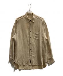 Y's for men（ワイズフォーメン）の古着「長袖シャツ」｜ベージュ