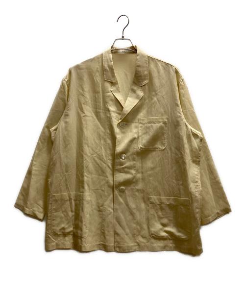 Y's for men（ワイズフォーメン）Y's for men (ワイズフォーメン) 3Bテーラードジャケット　00's アイボリー サイズ:表記無の古着・服飾アイテム