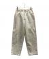 Y's for men（ワイズフォーメン）の古着「タックデニムパンツ」｜ホワイト