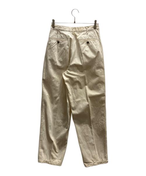 L.Q. Y'S for men（エルキューワイズフォーメン）L.Q. Y'S for men (エルキューワイズフォーメン) カラーデニム アイボリー サイズ:Мの古着・服飾アイテム