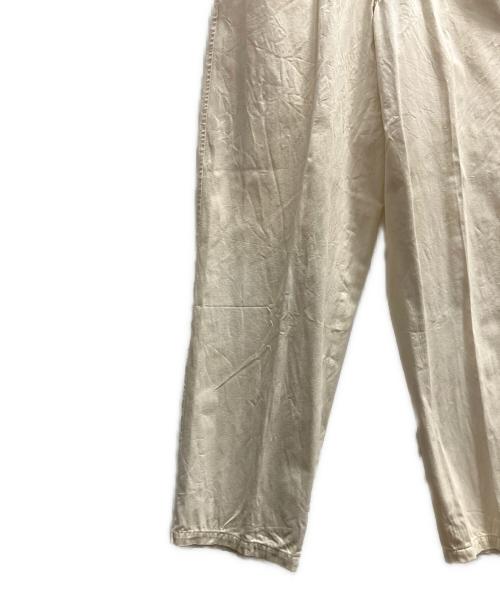 L.Q. Y'S for men（エルキューワイズフォーメン）L.Q. Y'S for men (エルキューワイズフォーメン) カラーデニム アイボリー サイズ:Мの古着・服飾アイテム