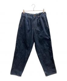 Y's for men（ワイズフォーメン）の古着「タックデニムパンツ　90's」｜インディゴ