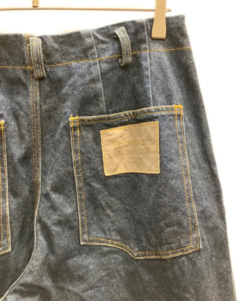 Y's for men（ワイズフォーメン）Y's for men (ワイズフォーメン) タックデニムパンツ　90's インディゴ サイズ:Мの古着・服飾アイテム