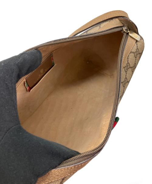 GUCCI（グッチ）GUCCI (グッチ) シェリー　ショルダーバッグ ブラウンの古着・服飾アイテム