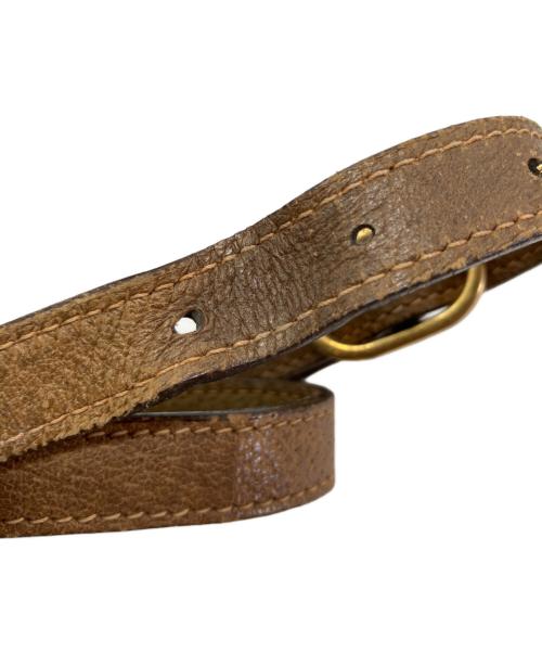 GUCCI（グッチ）GUCCI (グッチ) シェリー　ショルダーバッグ ブラウンの古着・服飾アイテム