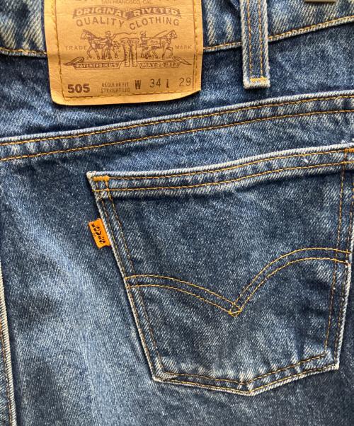 LEVI'S（リーバイス）LEVI'S (リーバイス) 505デニムパンツ インディゴ サイズ:W34 L29の古着・服飾アイテム