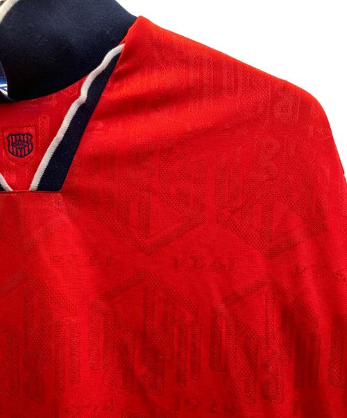 UMBRO（アンブロ）UMBRO (アンブロ) イングランド代表 90s　ゲームシャツ レッド サイズ:Мの古着・服飾アイテム