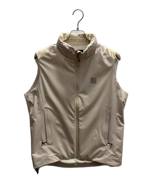 Needles sportswear（ニードルズスポーツウェア）Needles sportswear (ニードルズスポーツウェア) ジップベスト グレー サイズ:Ｓ 未使用品の古着・服飾アイテム