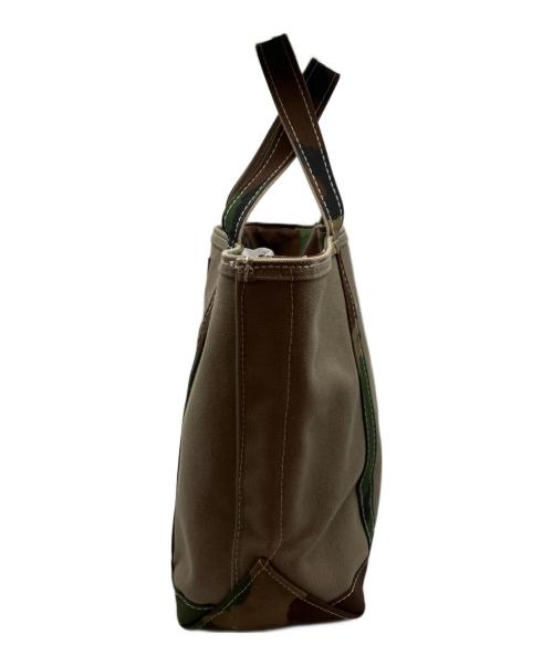 L.L.Bean（エルエルビーン）L.L.Bean (エルエルビーン) カモフラージュ柄トートバッグ ブラウンの古着・服飾アイテム