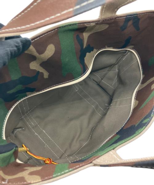 L.L.Bean（エルエルビーン）L.L.Bean (エルエルビーン) カモフラージュ柄トートバッグ ブラウンの古着・服飾アイテム
