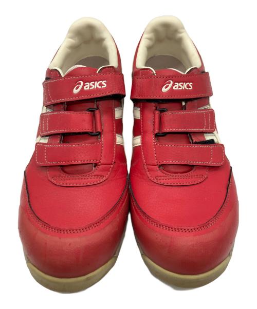 asics（アシックス）asics (アシックス) ウィンジョブセーフティシューズ レッド サイズ:	SIZE 28cmの古着・服飾アイテム