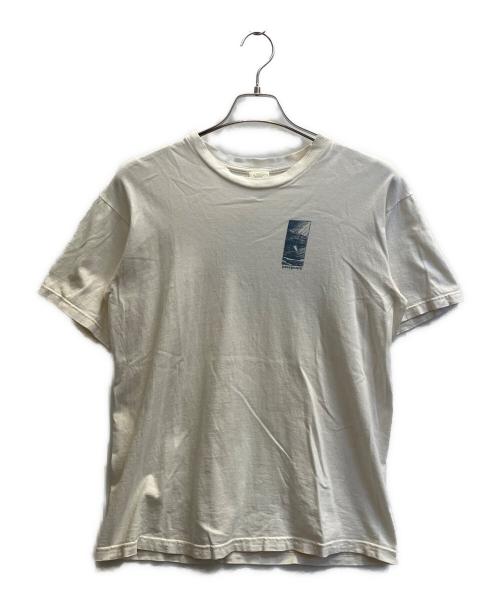 Patagonia（パタゴニア）Patagonia (パタゴニア) Beneficial T's ホワイト サイズ:Мの古着・服飾アイテム