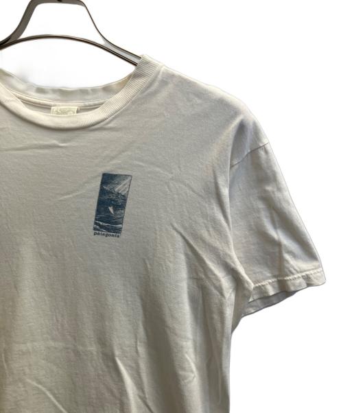 Patagonia（パタゴニア）Patagonia (パタゴニア) Beneficial T's ホワイト サイズ:Мの古着・服飾アイテム