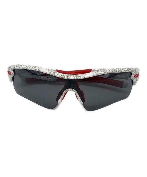 OAKLEY（オークリー）OAKLEY (オークリー) Radar Path14.サングラス レッド×ホワイトの古着・服飾アイテム