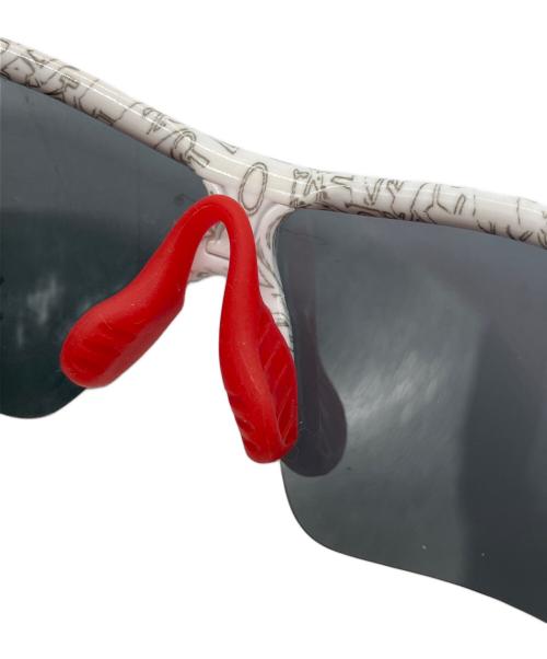 OAKLEY（オークリー）OAKLEY (オークリー) Radar Path14.サングラス レッド×ホワイトの古着・服飾アイテム