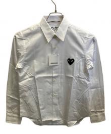 PLAY COMME des GARCONS（プレイコムデギャルソン）の古着「長袖シャツ」｜ホワイト