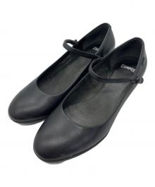 CAMPER（カンペール）の古着「ヒールパンプス」｜ブラック
