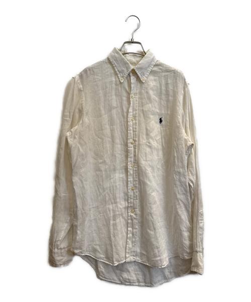 POLO RALPH LAUREN（ポロ・ラルフローレン）POLO RALPH LAUREN (ポロ・ラルフローレン) 長袖シャツ ホワイト サイズ:Ｓの古着・服飾アイテム