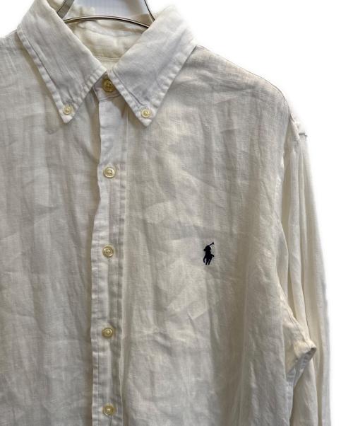 POLO RALPH LAUREN（ポロ・ラルフローレン）POLO RALPH LAUREN (ポロ・ラルフローレン) 長袖シャツ ホワイト サイズ:Ｓの古着・服飾アイテム