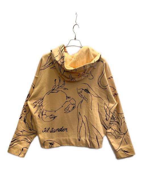 JIL SANDER（ジルサンダー）JIL SANDER (ジルサンダー) プルオーバーパーカー オレンジ サイズ:Мの古着・服飾アイテム