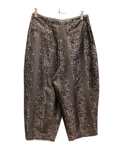 Needles（ニードルズ）Needles (ニードルズ) ジャガードパンツ パープル サイズ:2の古着・服飾アイテム