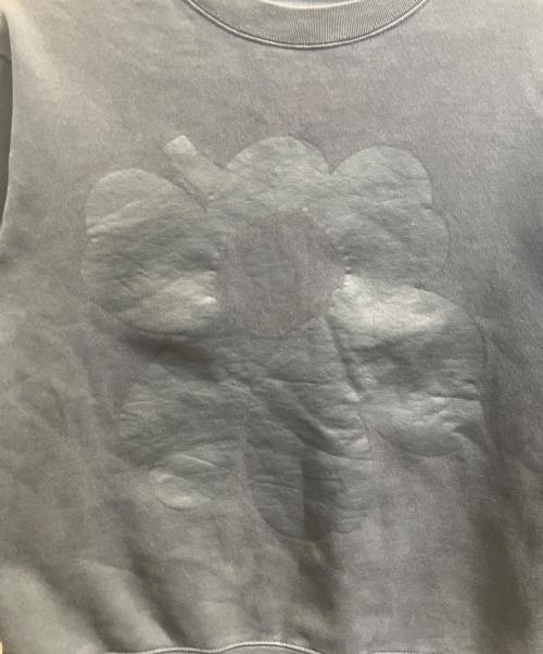 marimekko（マリメッコ）marimekko (マリメッコ) LOISTO UNIKKO PLACEMENTスウェット ブラック サイズ:XSの古着・服飾アイテム