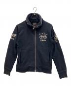 VANSONバンソン）の古着「スウェット」｜ブラック