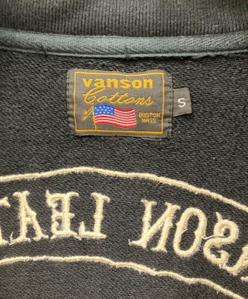 VANSON（バンソン）VANSON (バンソン) スウェット ブラック サイズ:Sの古着・服飾アイテム