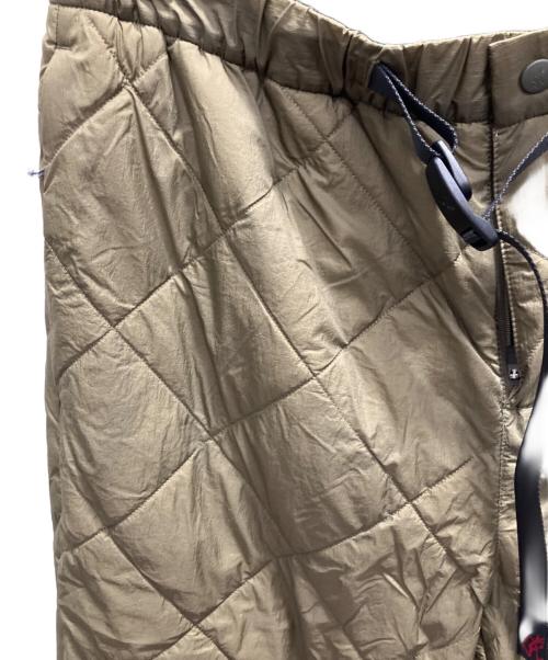 GRAMICCI（グラミチ）GRAMICCI (グラミチ) サーマルインサレーションキルテッドパンツ グリーン サイズ:XL 未使用品の古着・服飾アイテム