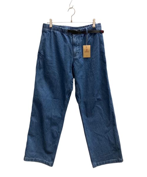 GRAMICCI（グラミチ）GRAMICCI (グラミチ) デニムパンツストレートフィット ブルー サイズ:Ｌ 未使用品の古着・服飾アイテム