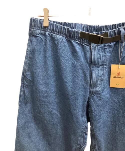 GRAMICCI（グラミチ）GRAMICCI (グラミチ) デニムパンツストレートフィット ブルー サイズ:Ｌ 未使用品の古着・服飾アイテム