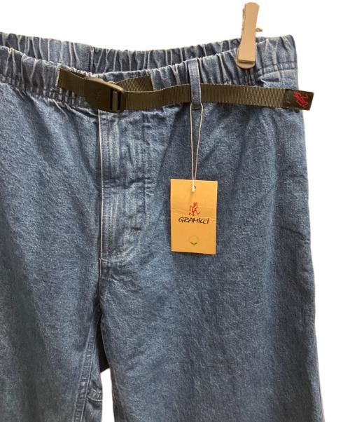 GRAMICCI（グラミチ）GRAMICCI (グラミチ) デニムパンツストレートフィット ブルー サイズ:Ｌ 未使用品の古着・服飾アイテム