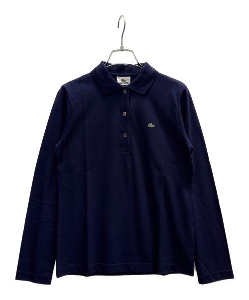 LACOSTE（ラコステ）LACOSTE (ラコステ) ポロシャツ ネイビー サイズ:М 未使用品の古着・服飾アイテム