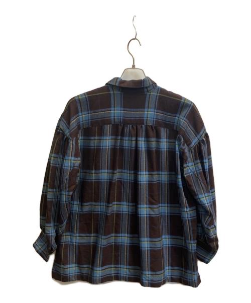 ISSEY MIYAKE（イッセイミヤケ）ISSEY MIYAKE (イッセイミヤケ) I.S ISSEY MIYAKE SPORTSシャツ ブルー サイズ:Мの古着・服飾アイテム