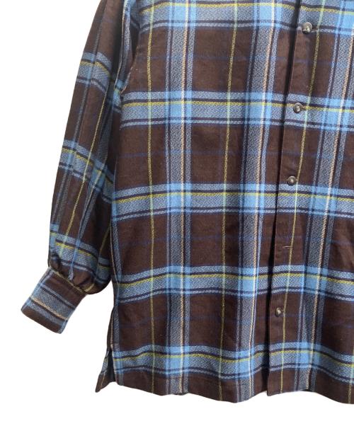 ISSEY MIYAKE（イッセイミヤケ）ISSEY MIYAKE (イッセイミヤケ) I.S ISSEY MIYAKE SPORTSシャツ ブルー サイズ:Мの古着・服飾アイテム