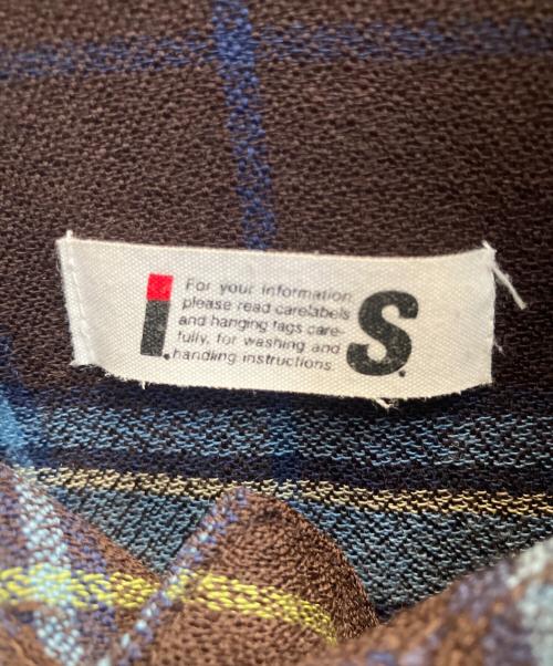 ISSEY MIYAKE（イッセイミヤケ）ISSEY MIYAKE (イッセイミヤケ) I.S ISSEY MIYAKE SPORTSシャツ ブルー サイズ:Мの古着・服飾アイテム