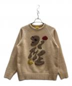 Dimeダイム）の古着「厚手ニット」｜ベージュ