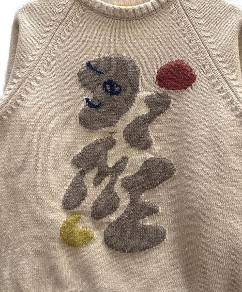 Dime（ダイム）Dime (ダイム) 厚手ニット ベージュ サイズ:Мの古着・服飾アイテム