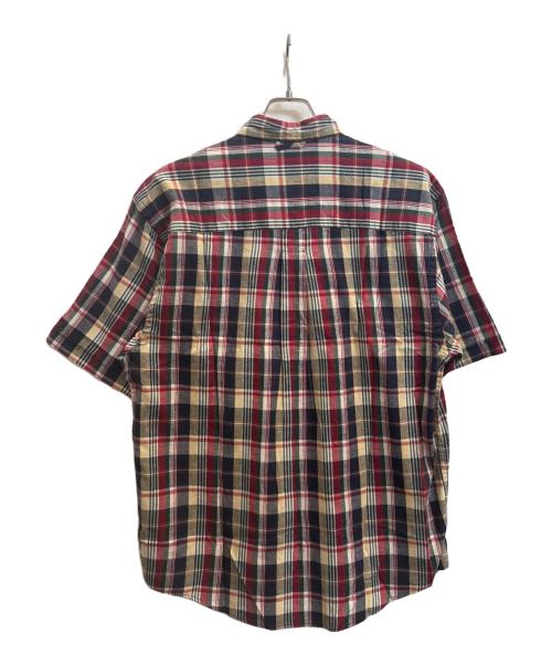 Eddie Bauer（エディーバウアー）Eddie Bauer (エディーバウアー) 半袖シャツ レッド サイズ:Мの古着・服飾アイテム
