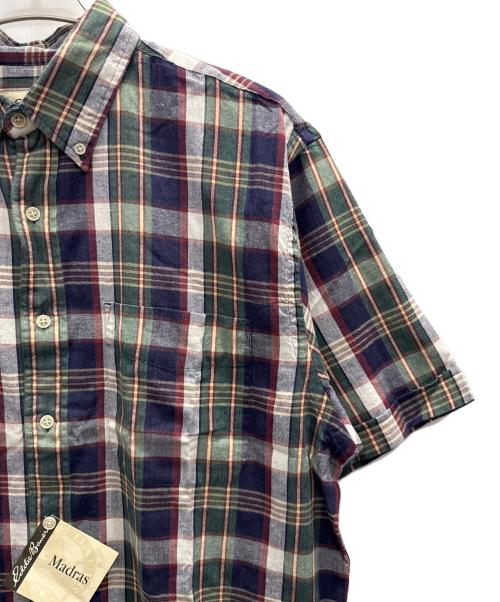 Eddie Bauer（エディーバウアー）Eddie Bauer (エディーバウアー) 半袖シャツ ネイビー サイズ:Мの古着・服飾アイテム