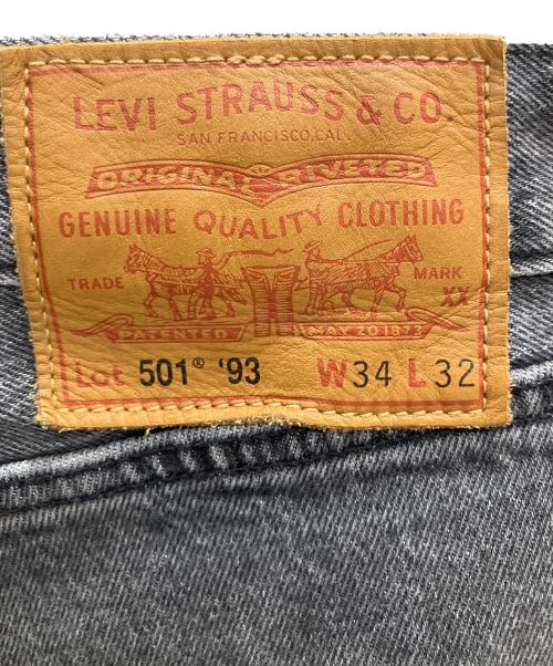 LEVI'S（リーバイス）LEVI'S (リーバイス) デニムパンツ ブラック サイズ:W34×L32の古着・服飾アイテム