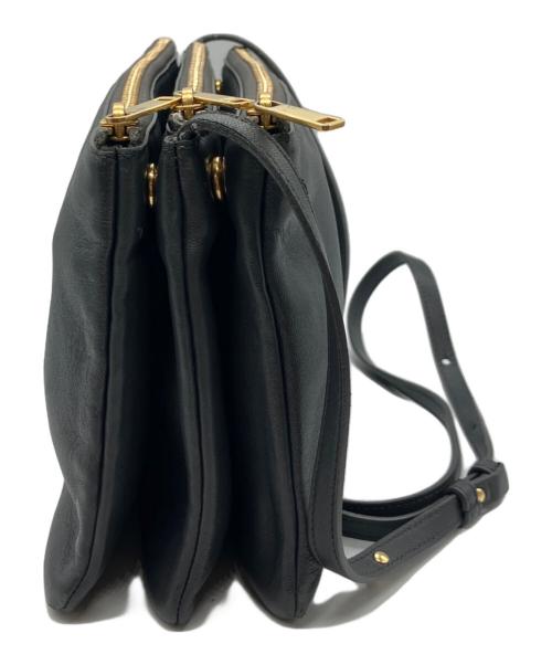 CELINE（セリーヌ）CELINE (セリーヌ) ショルダーバッグ　トリオラージ グレーの古着・服飾アイテム