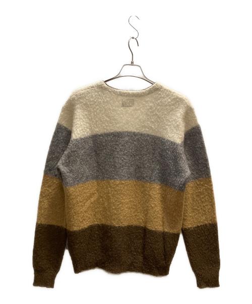 stussy（ステューシー）stussy (ステューシー) 厚手カーディガン マルチカラー サイズ:Ｌの古着・服飾アイテム