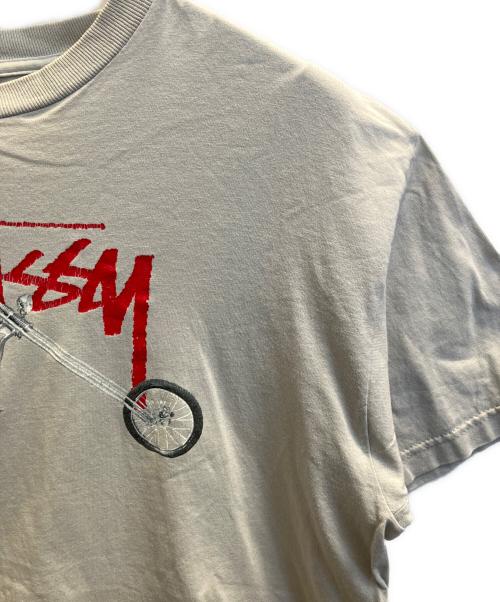 stussy（ステューシー）stussy (ステューシー) 00's半袖カットソー ベージュ サイズ:Ｌの古着・服飾アイテム